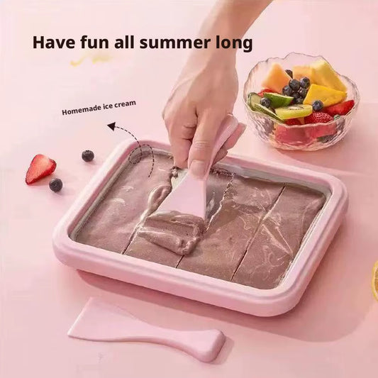 Ice cream maker pan
